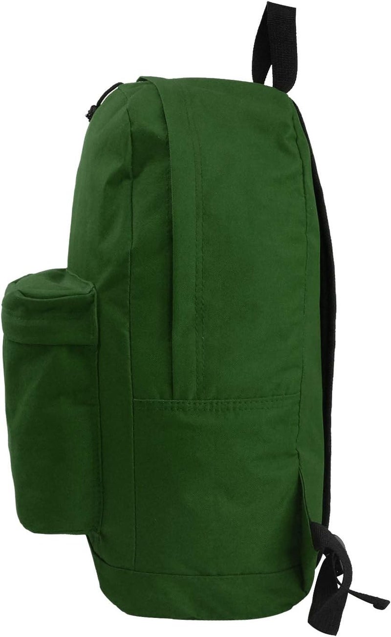 K-Cliffs Classic Bookbag Basic Backpack School Bookbag Student Simple Emergency Survival Daypack - Image 3